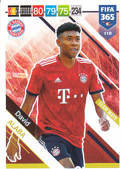 David Alaba Bayern Munchen 2019 FIFA 365 #110